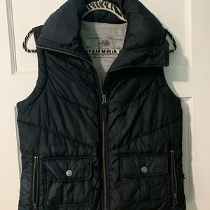 Jacob Connexion - Black Polyester Outdoor Vest